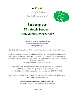 Einladung